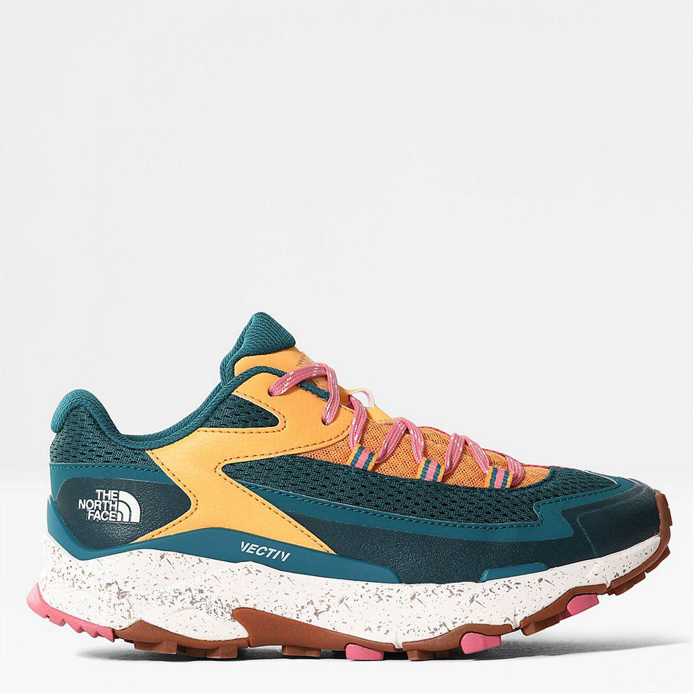 The North Face Vectiv Taraval Γυναικεια Ορειβατικα Παπουτσια - Μπλε / Πορτοκαλι (VKHT91652)